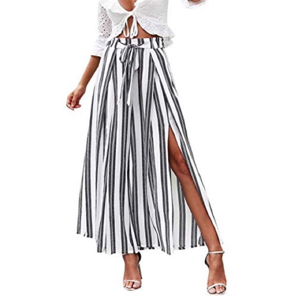 Simplee Women’s Elegant Wide Leg Pants.